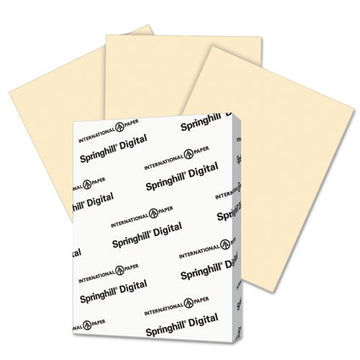 Springhill® Digital Index Color Card Stock, 110lb, 8.5 X 11, Ivory, 250-pack freeshipping - TVN Wholesale